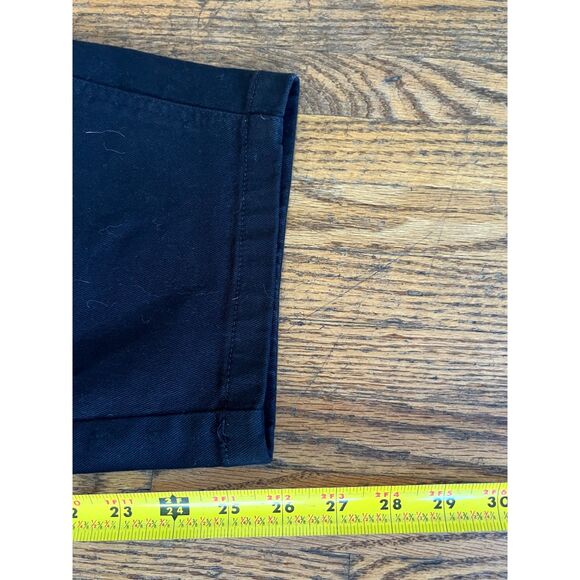 EVERLANE Black Organic Cotton Barrel Wide Leg Pants Trousers  Women's Size 16 - Picture 9 of 9